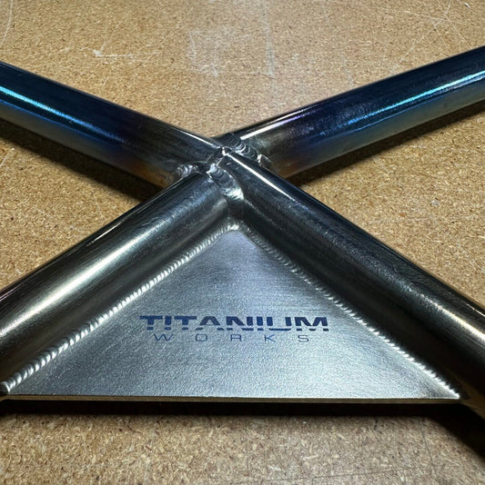 T1 Titanium Works X-Brace for R8 / Huracan
