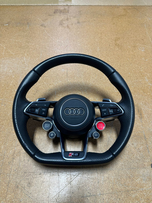 T1 2nd Gen Audi R8 V10 Steering Wheel With Airbag