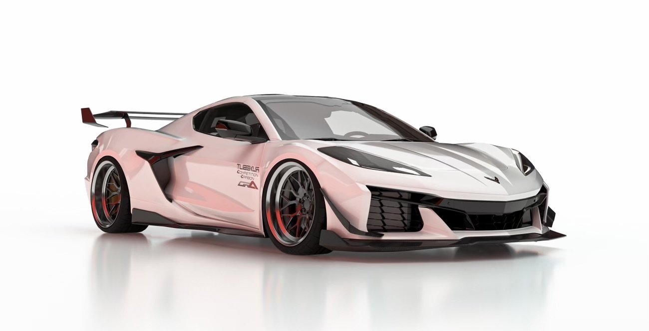 Corvette C8 Z06 Z07R Front Splitter