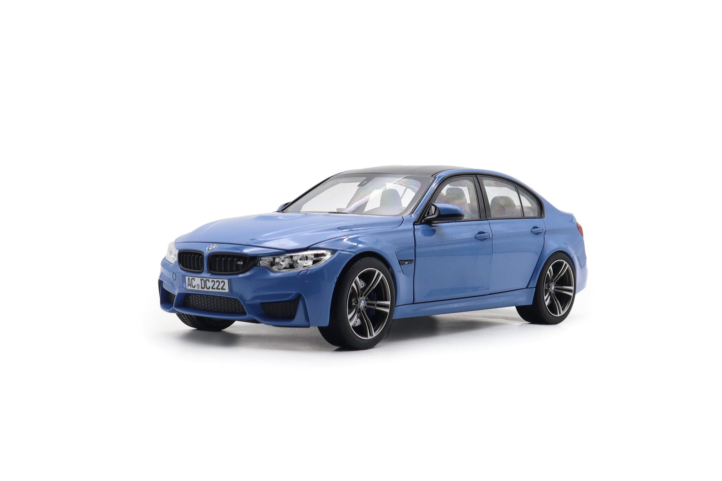 Norev 2017 BMW M3 (F80) Yas Marina Blue 1:18