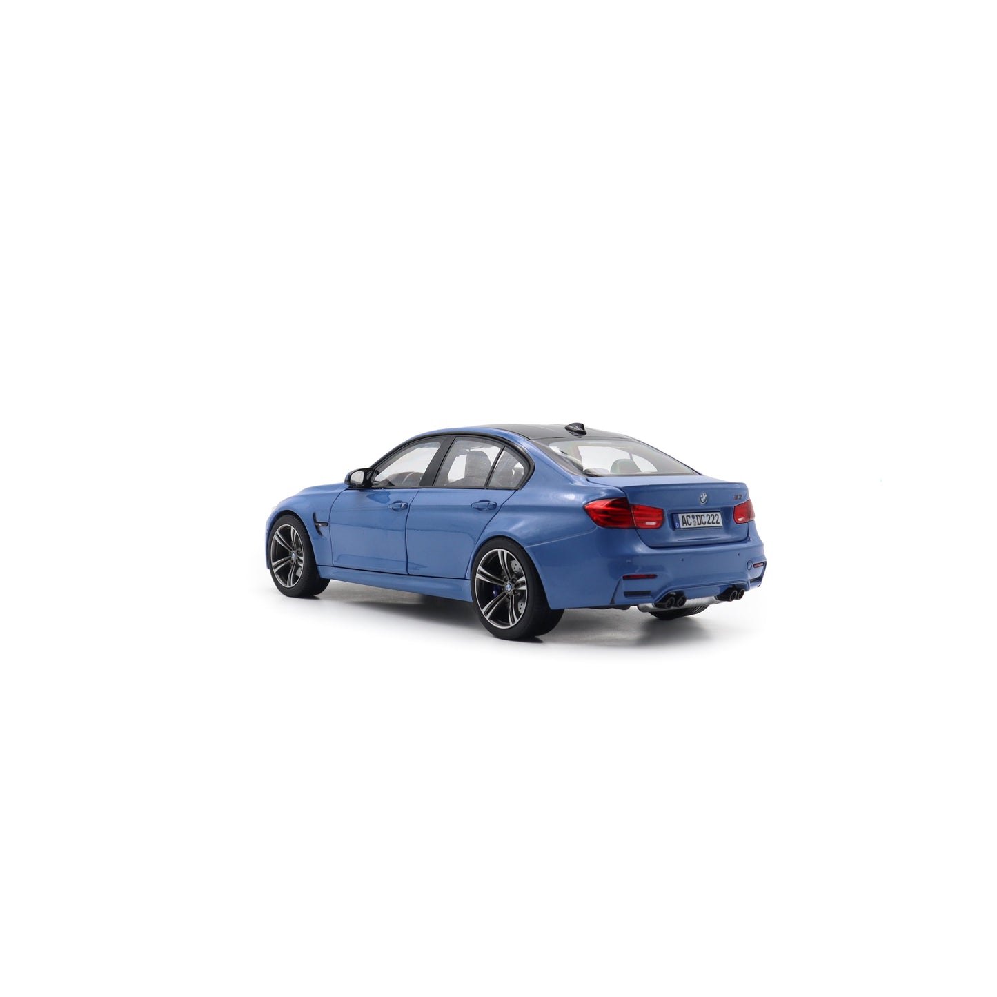 Norev 2017 BMW M3 (F80) Yas Marina Blue 1:18