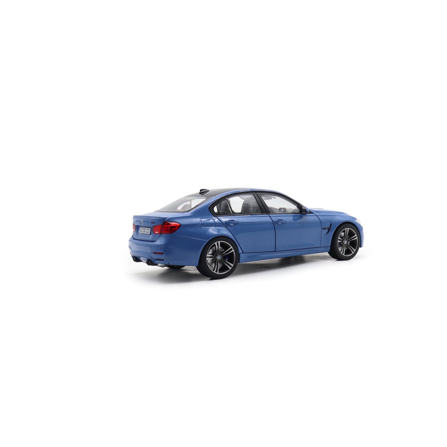 Norev 2017 BMW M3 (F80) Yas Marina Blue 1:18
