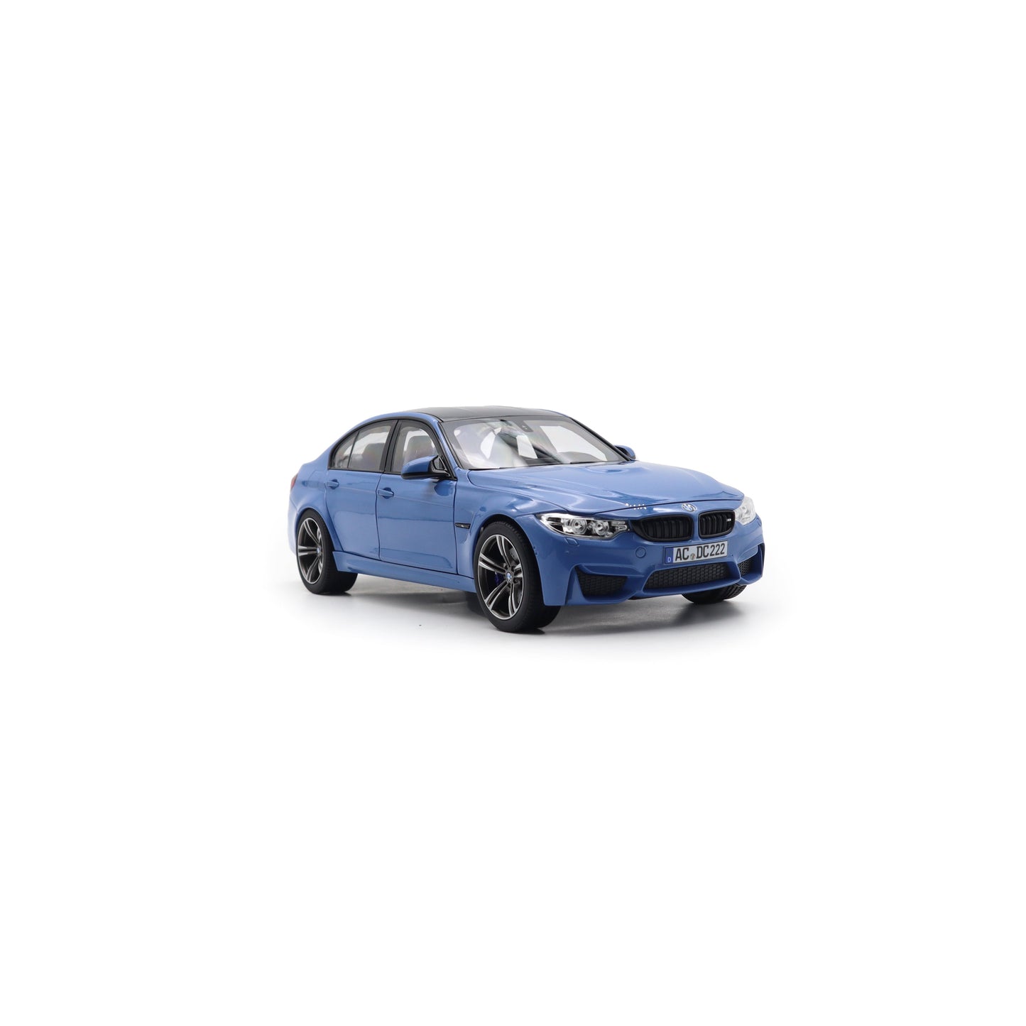 Norev 2017 BMW M3 (F80) Yas Marina Blue 1:18