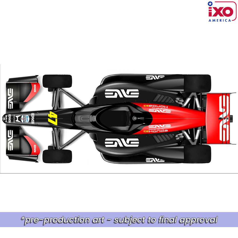 Ixo NTT Indycar Series #47 RLL, ENVE Composites (Road Course) Schumacher 2026 1:18