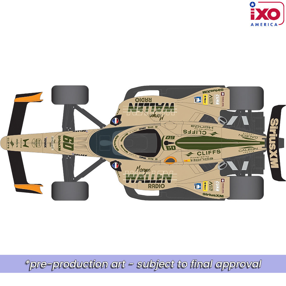 Ixo NTT Indycar Series #60 Meyer Shank Sirius XM 110th Indy 500 Champion 2026 1:18