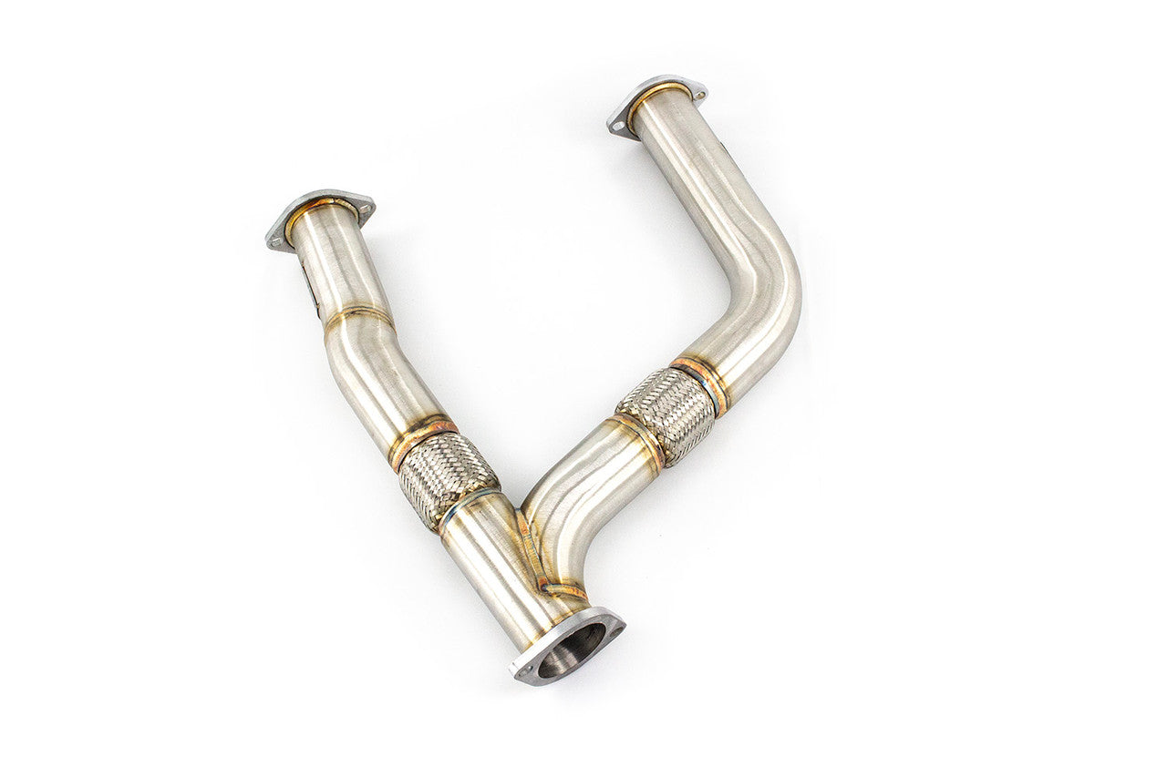 ISR LS Swap Y-Pipe for Nissan 240sx S13 S14 S-Chassis - Off-Road Competition Use Only