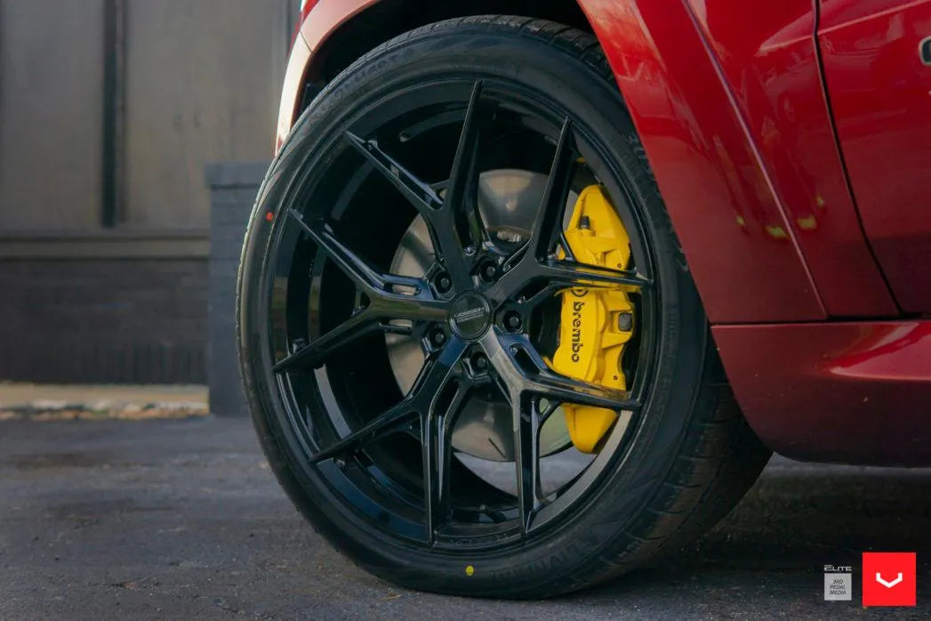 Vossen HF-5 Hybrid Forged Wheel | Gloss Black | Jeep Grand Cherokee & Dodge Durango & 2024+ Dodge Charger 5x127