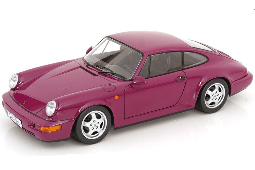 KK Scale 1992 Porsche 911 (964) RS Coupe w/ Cup Wheels Ruby Star 1:12