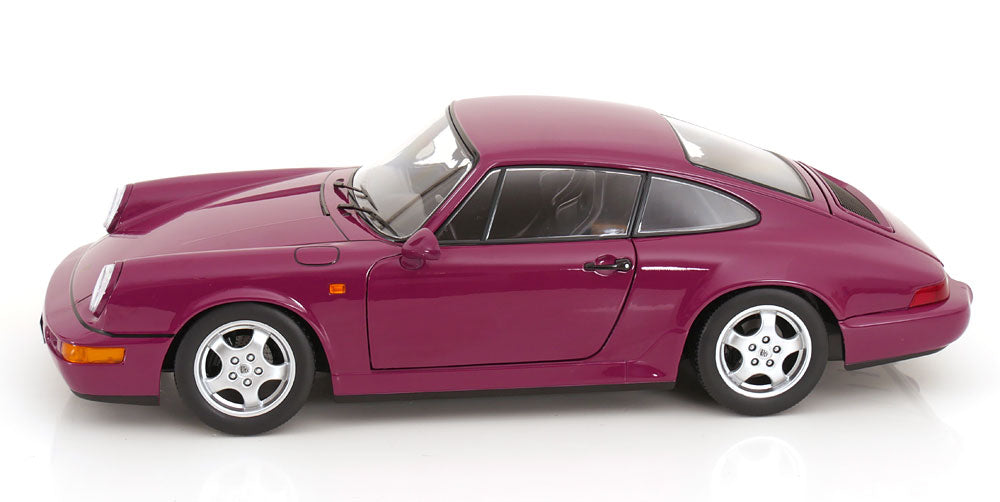 KK Scale 1992 Porsche 911 (964) RS Coupe w/ Cup Wheels Ruby Star 1:12