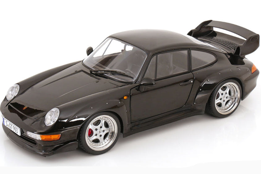 KK Scale 1996 Porsche 911 993 GT2 w/ Speedline Wheels Black 1:12