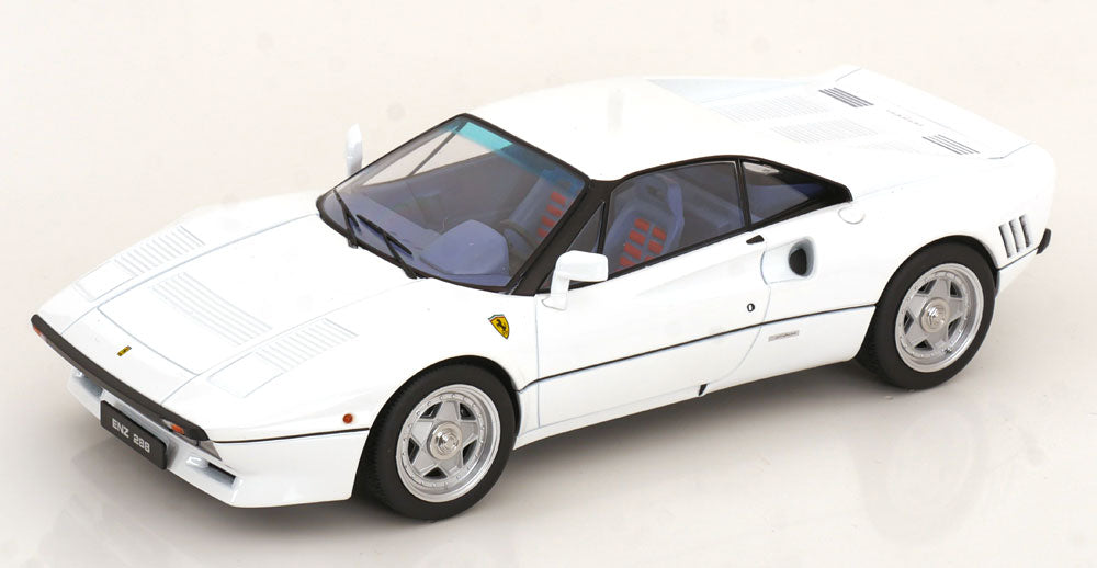 KK Scale 1984 Ferrari 288 GTO (Chris Evans from Topspeed) White 1:18