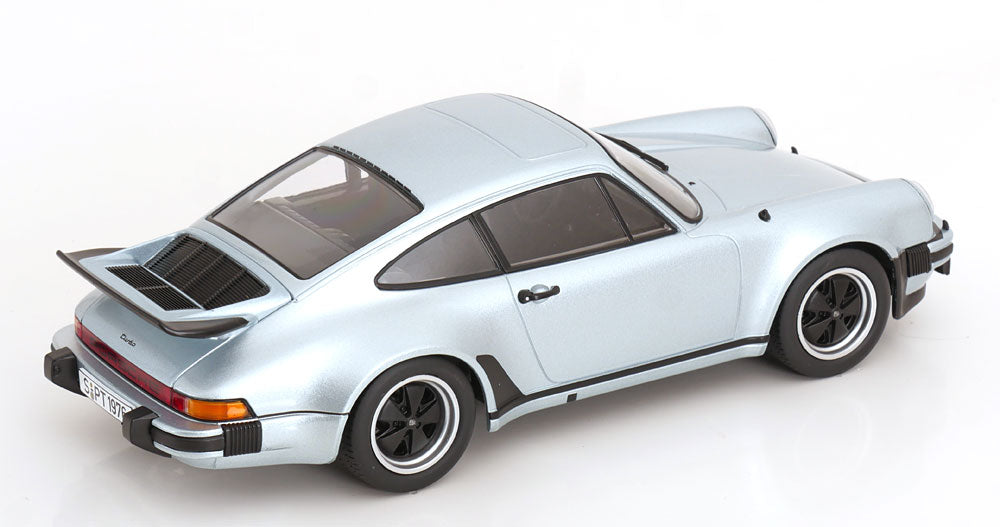 KK Scale 1976 Porsche 911 930 Turbo 3.0 Polar Silver 1:18