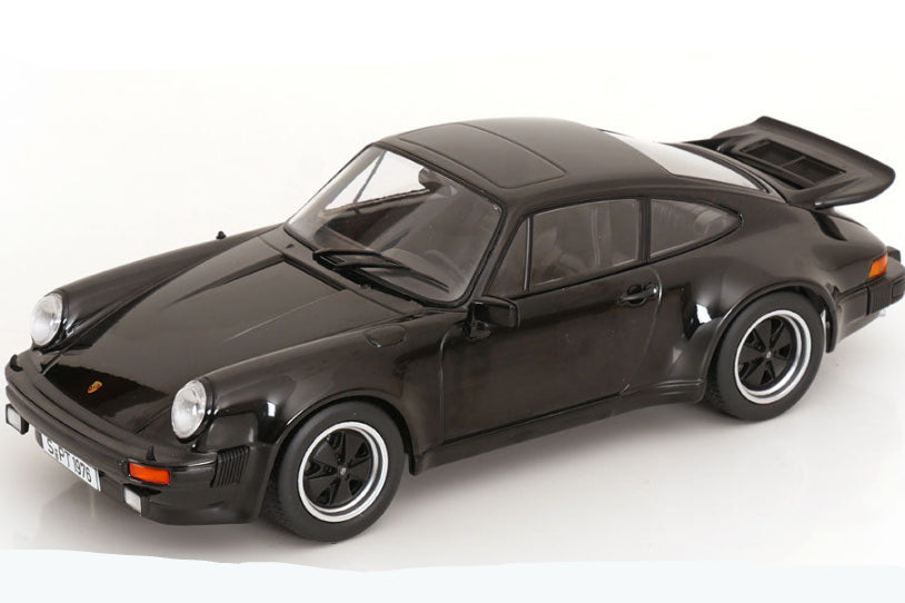 KK Scale 1976 Porsche 911 930 Turbo 3.0 Black 1:18