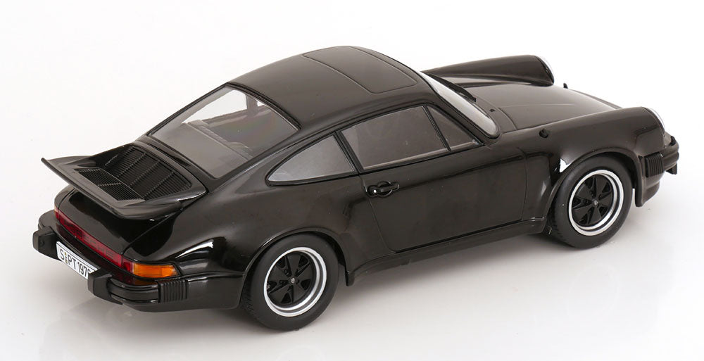 KK Scale 1976 Porsche 911 930 Turbo 3.0 Black 1:18