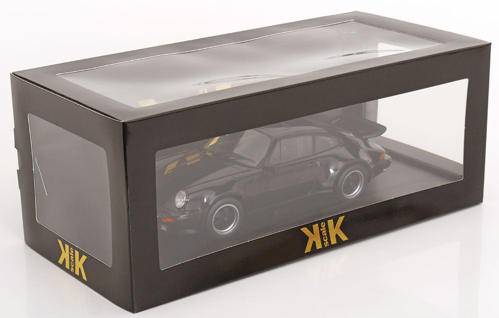 KK Scale 1976 Porsche 911 930 Turbo 3.0 Black 1:18