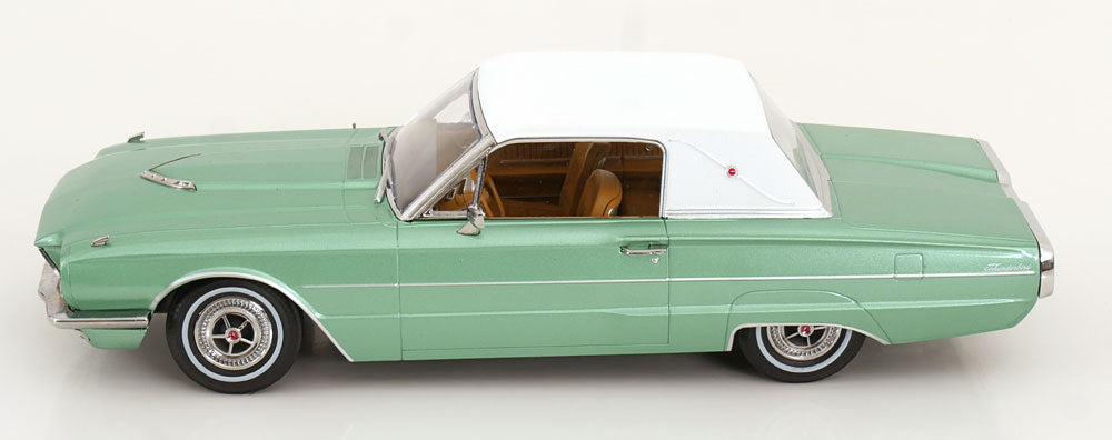KK Scale 1966 Ford Thunderbird Landau Coupe Mint Green Metallic 1:18
