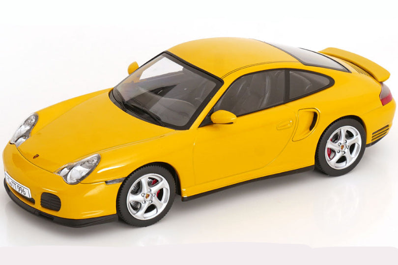 KK Scale 2000 Porsche 911 Turbo (996) Yellow 1:18