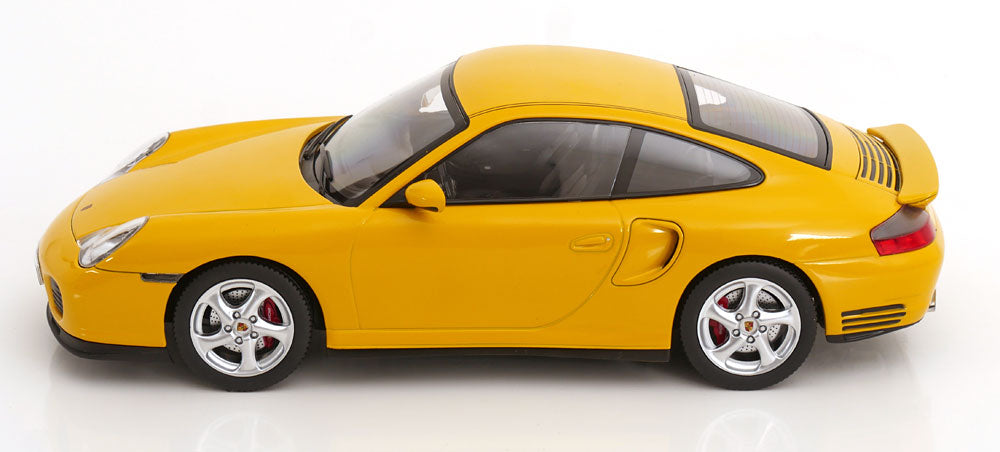 KK Scale 2000 Porsche 911 Turbo (996) Yellow 1:18