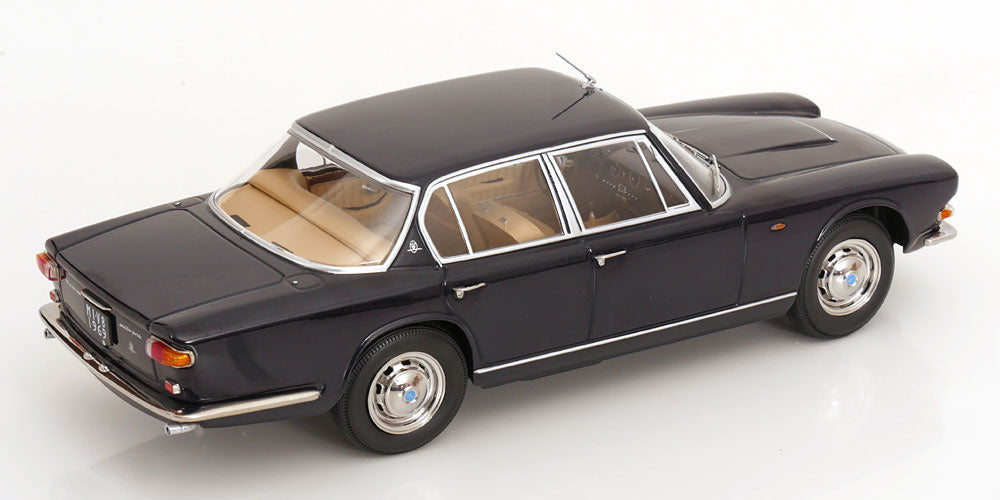 KK Scale 1965 Maserati Quattroporte I Dark Blue 1:18