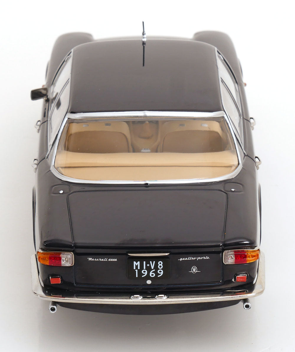 KK Scale 1965 Maserati Quattroporte I Dark Blue 1:18