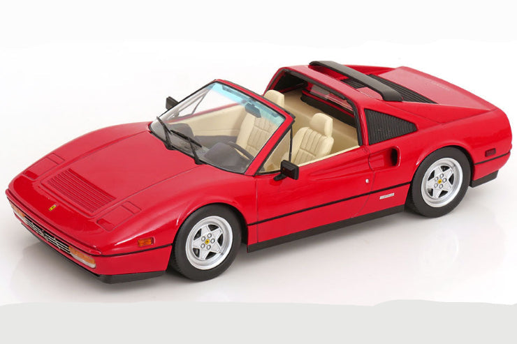 KK Scale 1985 Ferrari 328 GTS US Version Beverly HIlls Cop II Rosso Corsa Red 1:18