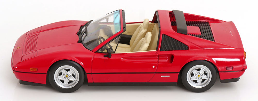 KK Scale 1985 Ferrari 328 GTS US Version Beverly HIlls Cop II Rosso Corsa Red 1:18