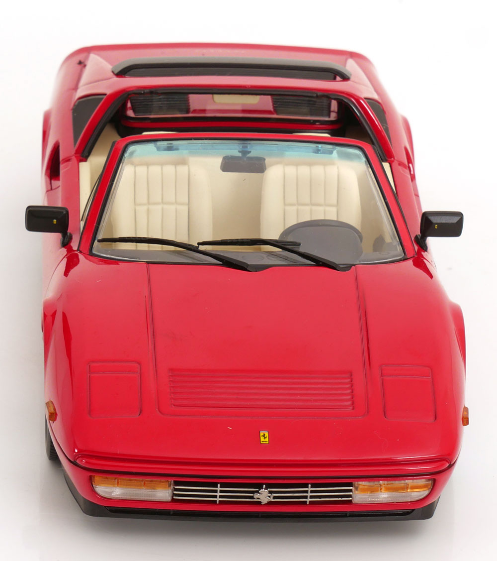 KK Scale 1985 Ferrari 328 GTS US Version Beverly HIlls Cop II Rosso Corsa Red 1:18
