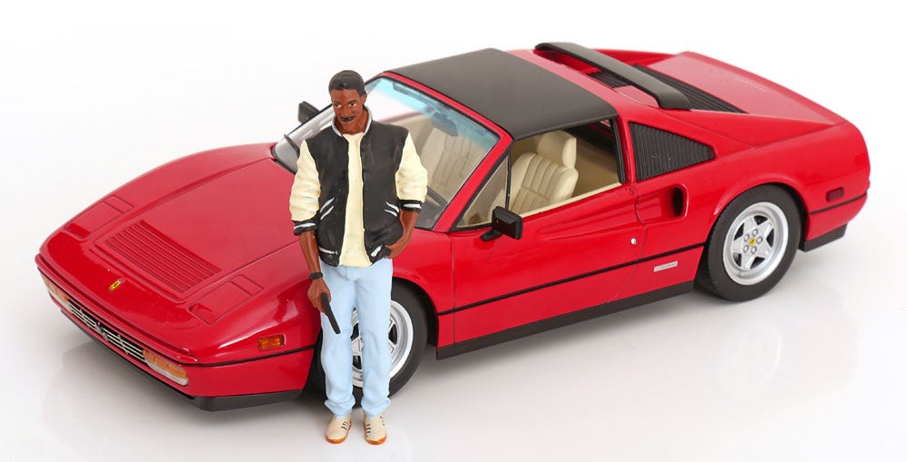KK Scale 1985 Ferrari 328 GTS US Version Beverly HIlls Cop II Rosso Corsa Red 1:18