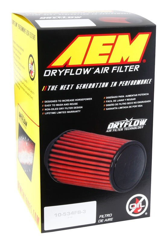 AEM Induction Universal Race Dry Flow Clamp-On AIP21-201D-XK