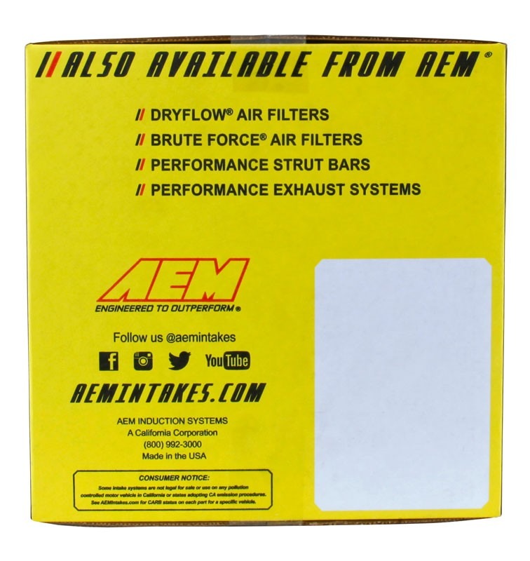 AEM Induction AEM 03-04 Mazda 6i 4CYL Blue Cold Air Intake 21-484B