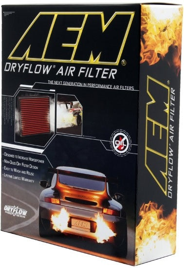 AEM Induction AEM 10-11 Kia Soul 1.6L/2.0L L4 9.75in O/S L x 5.125in O/S W x 2.188in H DryFlow Air Filter 28-20960