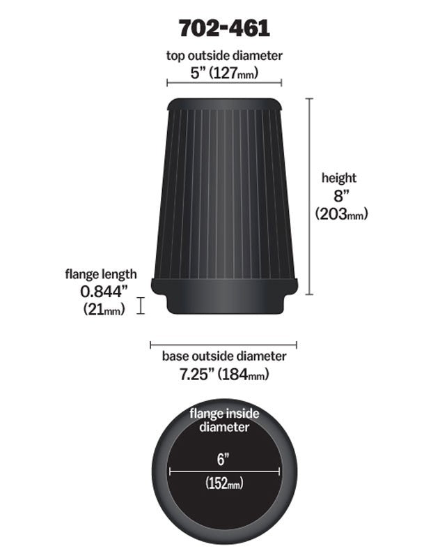 Airaid Kit Replacement Filter 702-461