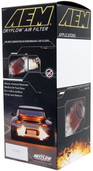 AEM Induction AEM 96-97 Chevy/GMC Full Size Pick Up 3.75in ID x 6.063in OD x 9.5in H Replacement DryFlow Filter AE-10796