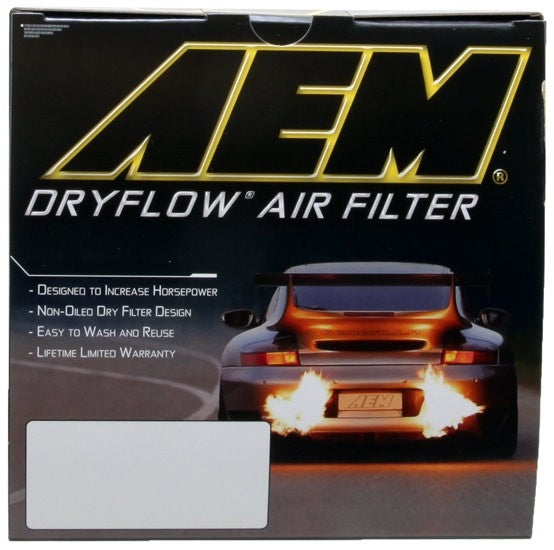 AEM Induction AEM 96-97 Chevy/GMC Full Size Pick Up 3.75in ID x 6.063in OD x 9.5in H Replacement DryFlow Filter AE-10796