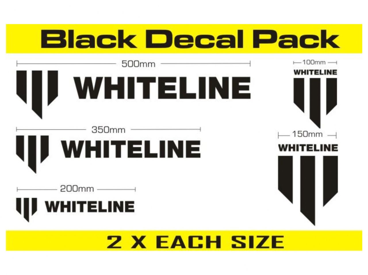 Whiteline Decal Kits