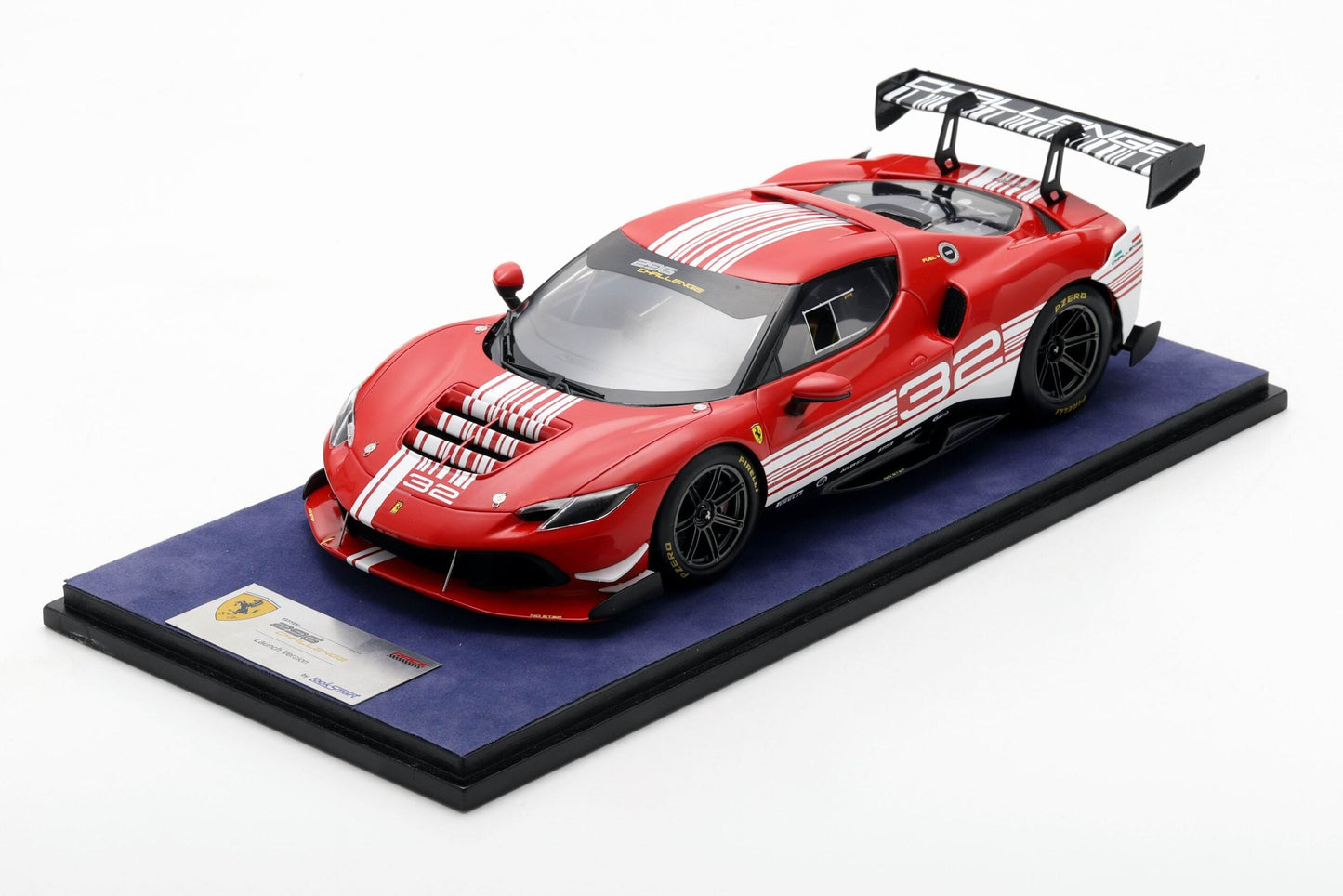 Looksmart Ferrari 296 Challenge 2023 Mugello and Finali Mondiali Ferrari 1:18