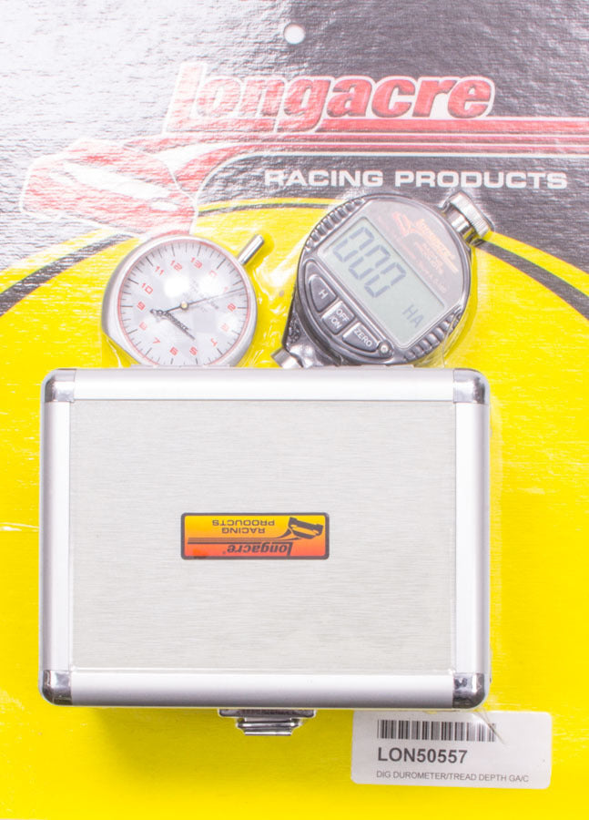 Longacre Digital Durometer/Tread Depth Gauge w/Case 52-50557