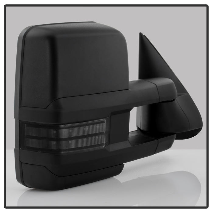 SPYDER xTune Chevy Silverado 03-06 G2 Heated Smoke LED Signal Telescoping Mirrors MIR-CS03S-G2-PWH-SM-SET 9936715
