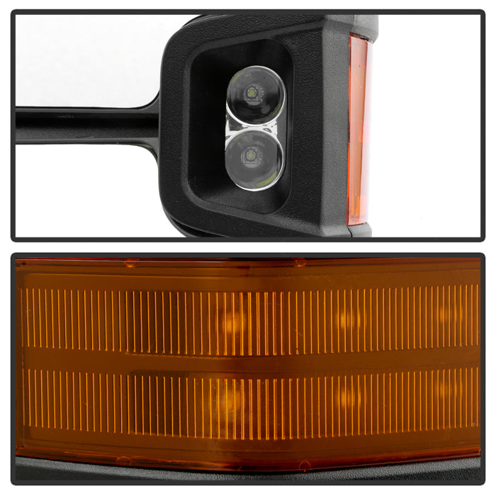 SPYDER xTune Chevy Silverado 99-06 G3 LED Signal Telescoping Mirror Chrome - SET MIR-CS03S-G3C-MA-AM-SET 9936746