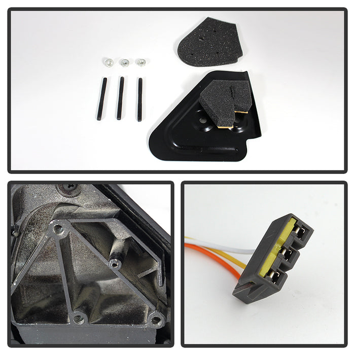 SPYDER Xtune Dodge Ram 94-97 Manual Extendable Power Adjust Mirror Left MIR-DRAM94-PW-L 9925078