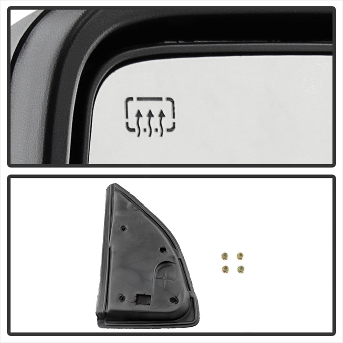 SPYDER Xtune Ford Superduty 08-15 L&R Extendable Power Heated Adjust Mirror Amber MIR-FDSD08S-PW-AM-SET 9935756