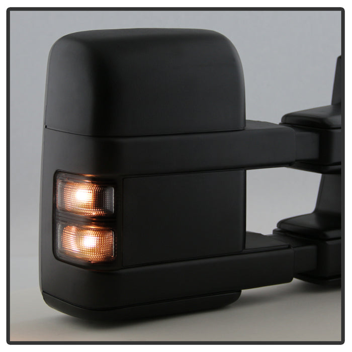 SPYDER Xtune L&R G2 Ford Superduty 99-07 Heated Smoke Signal Telescoping Mirrors MIR-FDSD99S-G2-PW-SM-SET 9935466