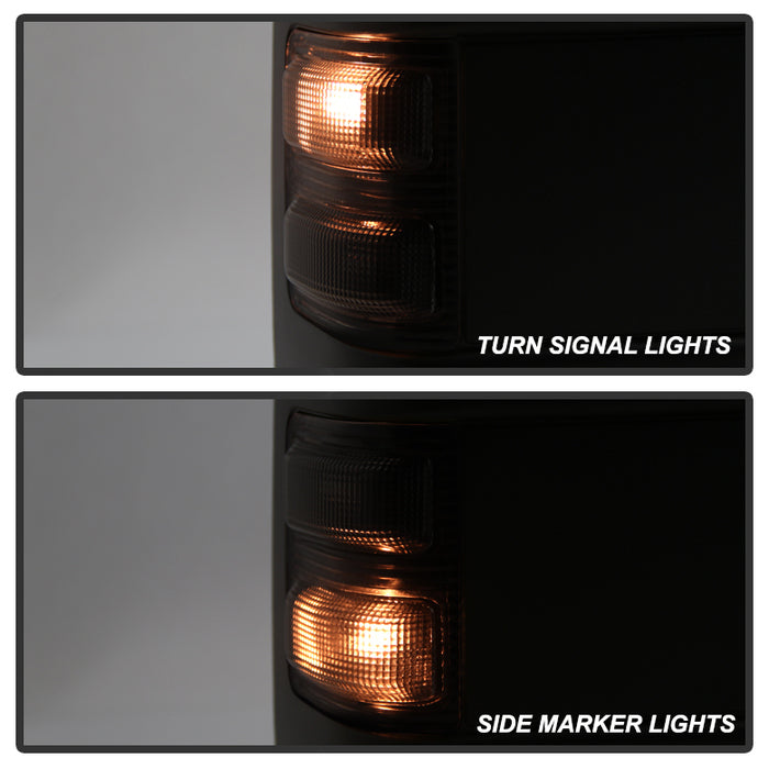 SPYDER Xtune L&R G2 Ford Superduty 99-07 Heated Smoke Signal Telescoping Mirrors MIR-FDSD99S-G2-PW-SM-SET 9935466