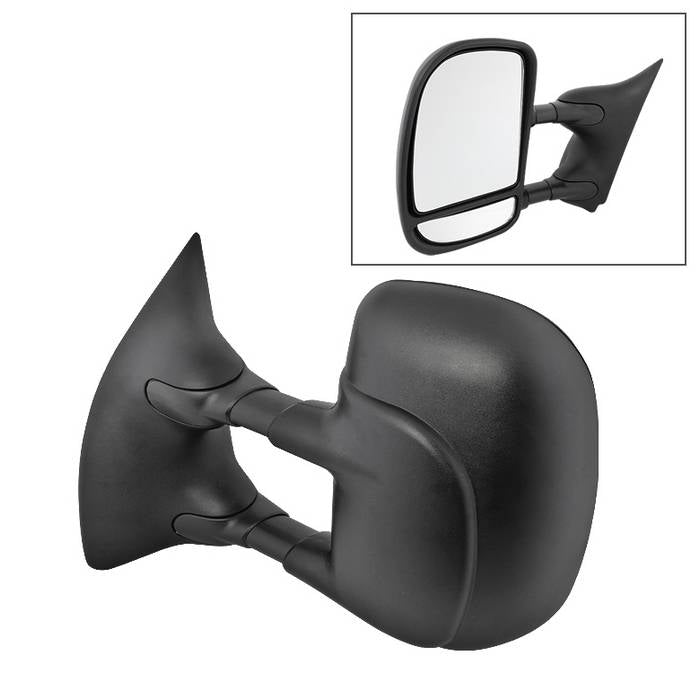 SPYDER Xtune Ford Superduty 02-07 Manual Extendable Power Adjust Mirror Left MIR-FDSD99S-PW-L 9932830