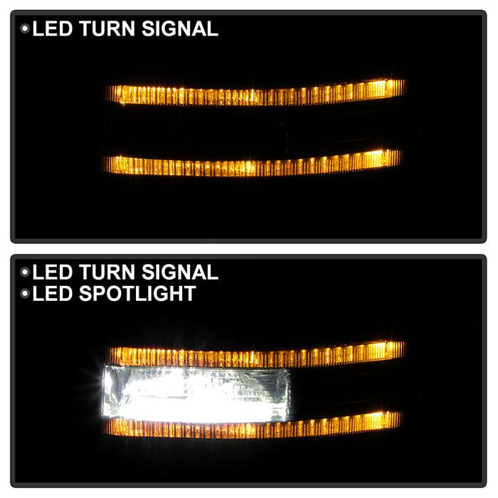 SPYDER xTune 15-17 Ford F-150 Heated LED Telescoping Pwr Mirrors - Smk (Pair) (MIR-FF15015S-G4-PWH-SM-SET) 9943065