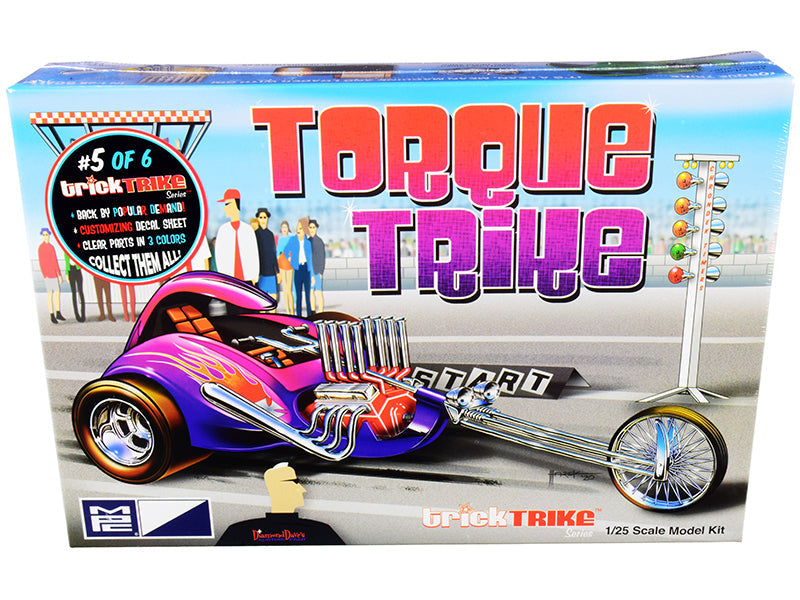 Skill 2 Model Kit Torque Trike "Trick Trikes" Series 1/25 Scale Model by MPC  free shipping USA
