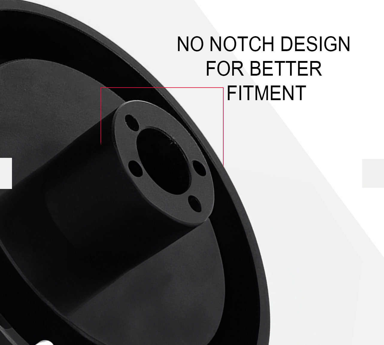 Billet Short Hub Steering Wheel Adapter for 83-04 Ford Mustang / 89-92 Ford Ranger