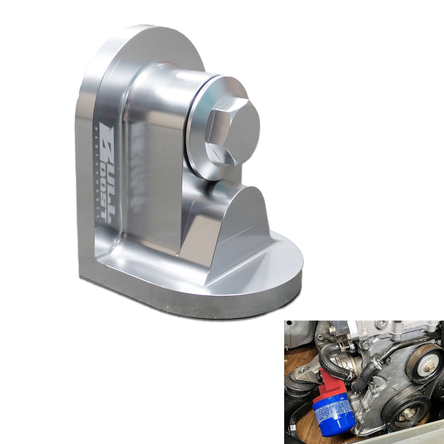 K-Swap K Series Oil Filter Relocation Adapter For Honda Civic Integra EK EG RSX