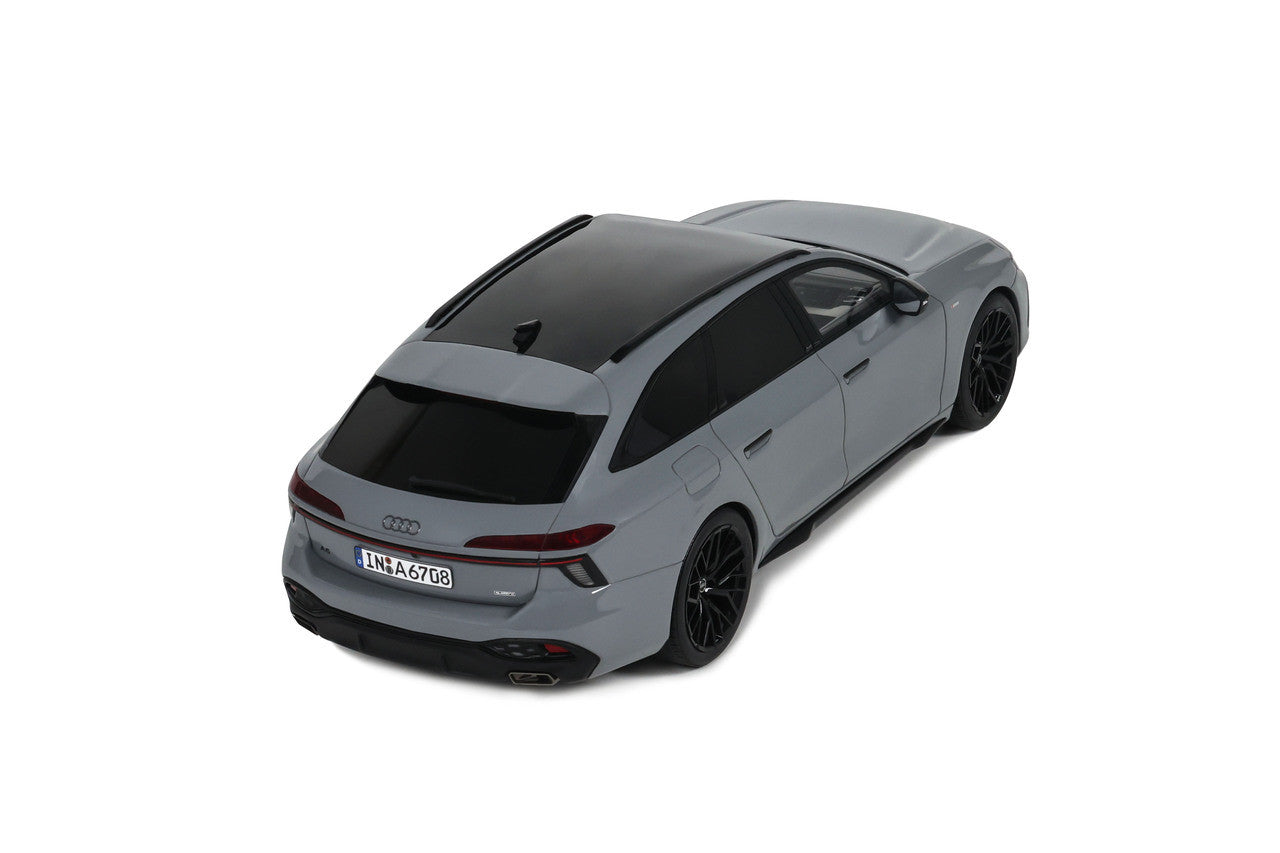 Otto 2025 Audi A6 (C9) E-Hybrid Quattro Avant Edition One Nardo Grey 1:18