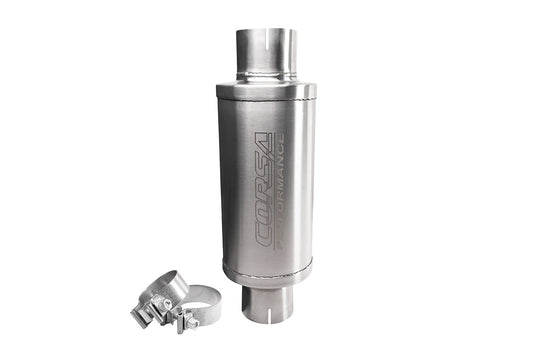 Corsa Slip Fit / 3.00 in Packed Resonator | 6-8 dB (PKM2003, PKM2002)
